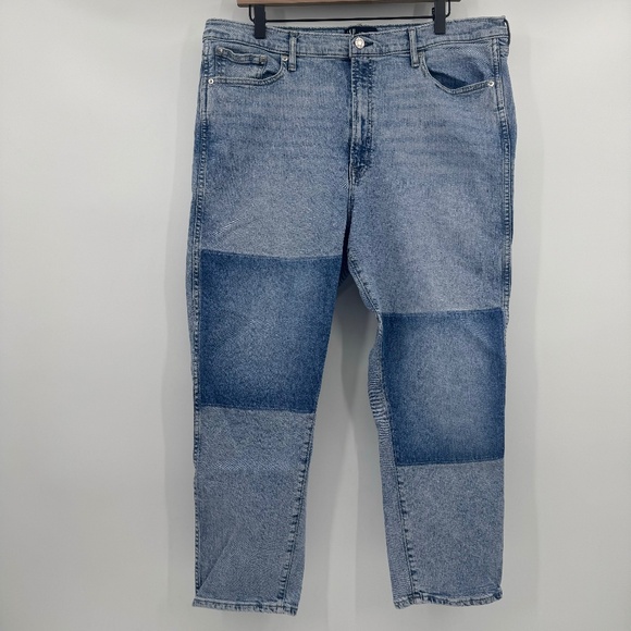 Gap Jeans Women 20 Plus Blue High Rise Vintage Slim Light Wash Stretch Denim - Picture 1 of 11